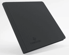 GameGenic Binder: 24-Pocket Zip-up Album Black GGS31021ML